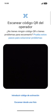 Coloca el código QR dentro del marco de la cámara del teléfono para escanearlo. Coloca el código QR dentro del marco de la cámara del teléfono para escanearlo.