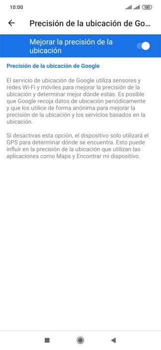 Si pulsas el indicador junto a 
