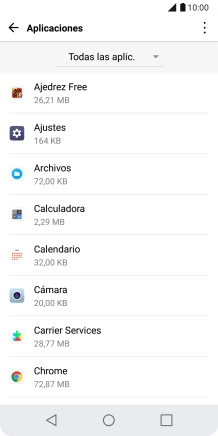 Pulsa la app deseada. Pulsa la app deseada.
