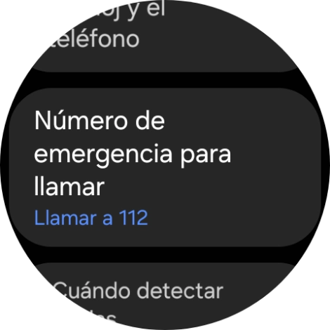 Pulsa Número de emergencia para llamar. Pulsa Número de emergencia para llamar.