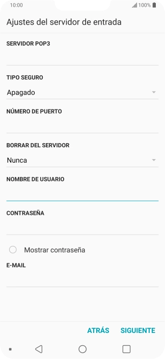 Pulsa SIGUIENTE. Pulsa SIGUIENTE.