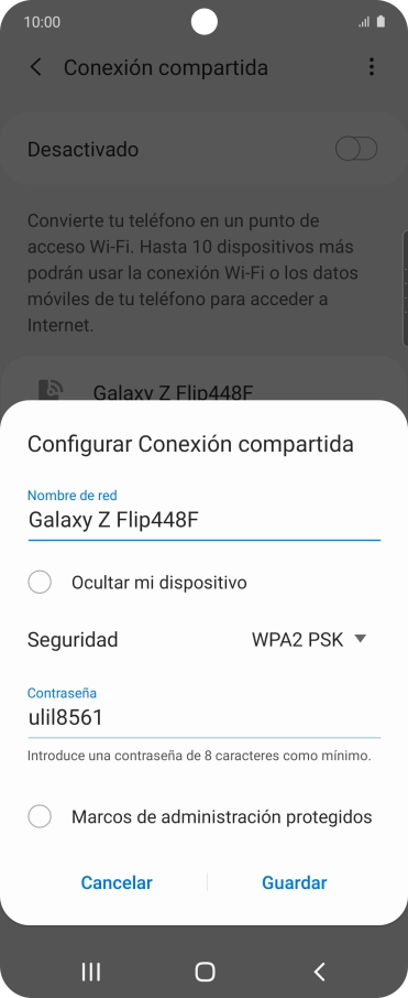 Pulsa en el campo bajo 
