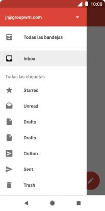 Pulsa la lista desplegable. Pulsa la lista desplegable.