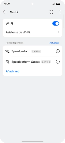 Pulsa la red wifi deseada. Pulsa la red wifi deseada.
