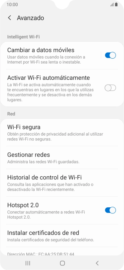 Pulsa el indicador junto a Pulsa el indicador junto a