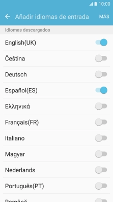 Pulsa la tecla de retroceso. Pulsa la tecla de retroceso.