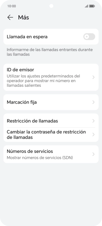 Pulsa el indicador junto a Pulsa el indicador junto a