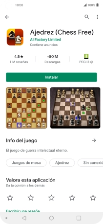 Pulsa Instalar y sigue las indicaciones de la pantalla para instalar la app. Pulsa Instalar y sigue las indicaciones de la pantalla para instalar la app.