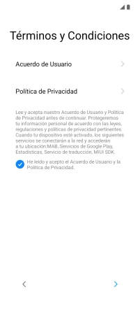 Pulsa la flecha hacia la derecha. Pulsa la flecha hacia la derecha.
