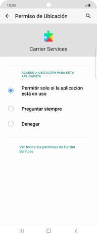 Pulsa el ajuste deseado. Pulsa el ajuste deseado.