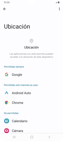 Pulsa la app deseada.