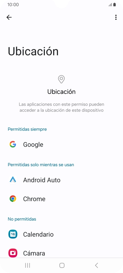 Pulsa la app deseada.