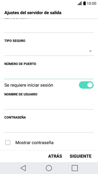 Pulsa el indicador junto a Pulsa el indicador junto a