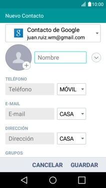 Pulsa la lista desplegable de la guía. Pulsa la lista desplegable de la guía.