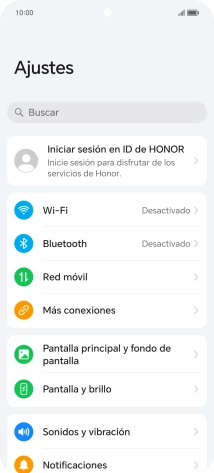 Pulsa Bluetooth.