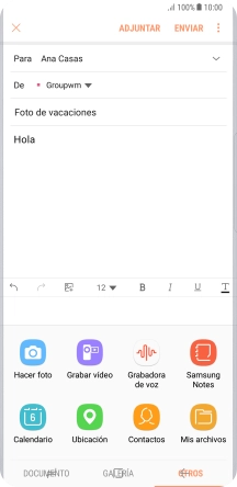 Pulsa Mis archivos y desplázate a la carpeta deseada. Pulsa Mis archivos y desplázate a la carpeta deseada.