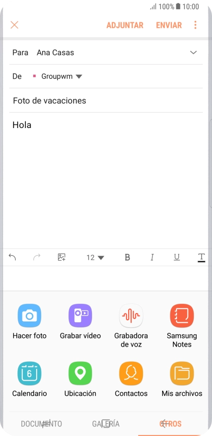 Pulsa Mis archivos y desplázate a la carpeta deseada. Pulsa Mis archivos y desplázate a la carpeta deseada.