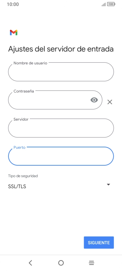 Pulsa SIGUIENTE. Pulsa SIGUIENTE.