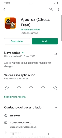 Pulsa Desinstalar. Pulsa Desinstalar.