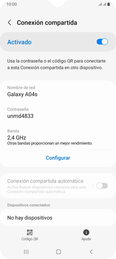 Pulsa la tecla de inicio para terminar y regresar a la pantalla de inicio.