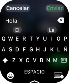 Pulsa el icono de entrada. Pulsa el icono de entrada.
