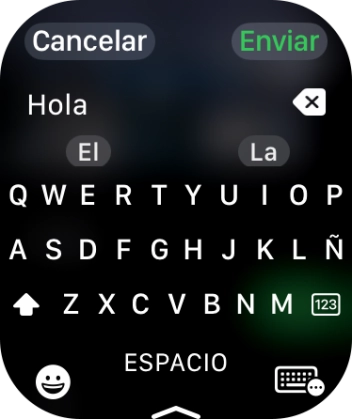 Pulsa el icono de entrada. Pulsa el icono de entrada.