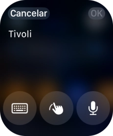Pulsa el icono de micrófono para activar la función de entrada vocal. Pulsa el icono de micrófono para activar la función de entrada vocal.