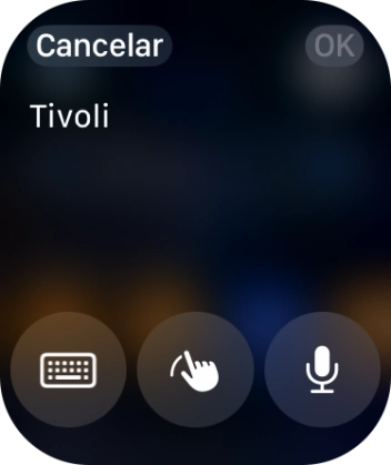 Pulsa el icono de micrófono para activar la función de entrada vocal. Pulsa el icono de micrófono para activar la función de entrada vocal.
