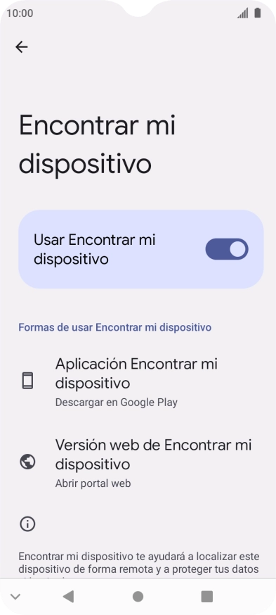 Pulsa la tecla de inicio para terminar y regresar a la pantalla de inicio.