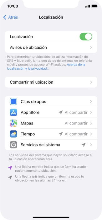 Pulsa la app deseada. Pulsa la app deseada.