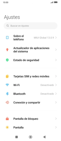 Pulsa Conexión y compartir. Pulsa Conexión y compartir.