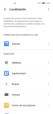 Pulsa la app deseada. Pulsa la app deseada.