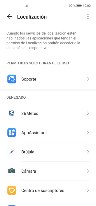 Pulsa la app deseada. Pulsa la app deseada.
