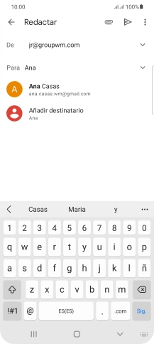 Pulsa el contacto deseado. Pulsa el contacto deseado.