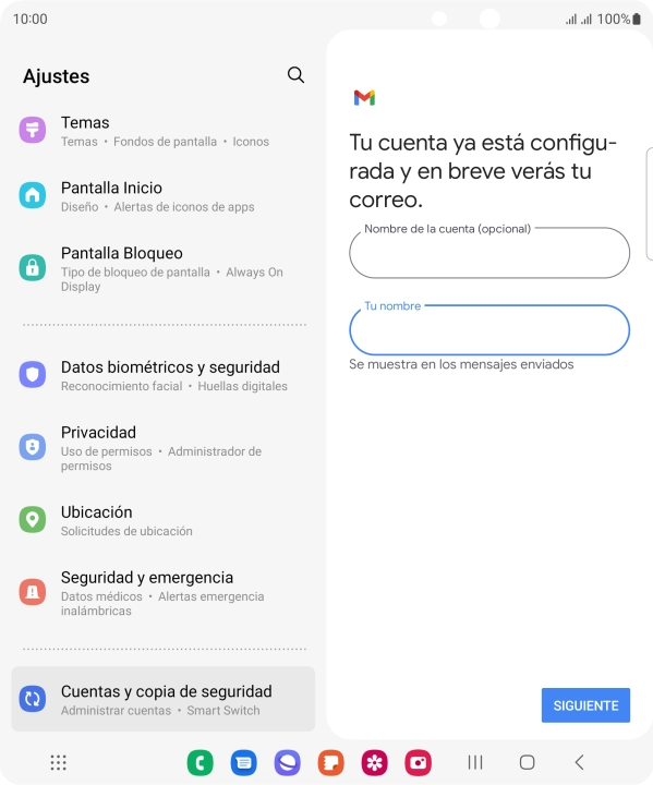 Pulsa SIGUIENTE. Pulsa SIGUIENTE.