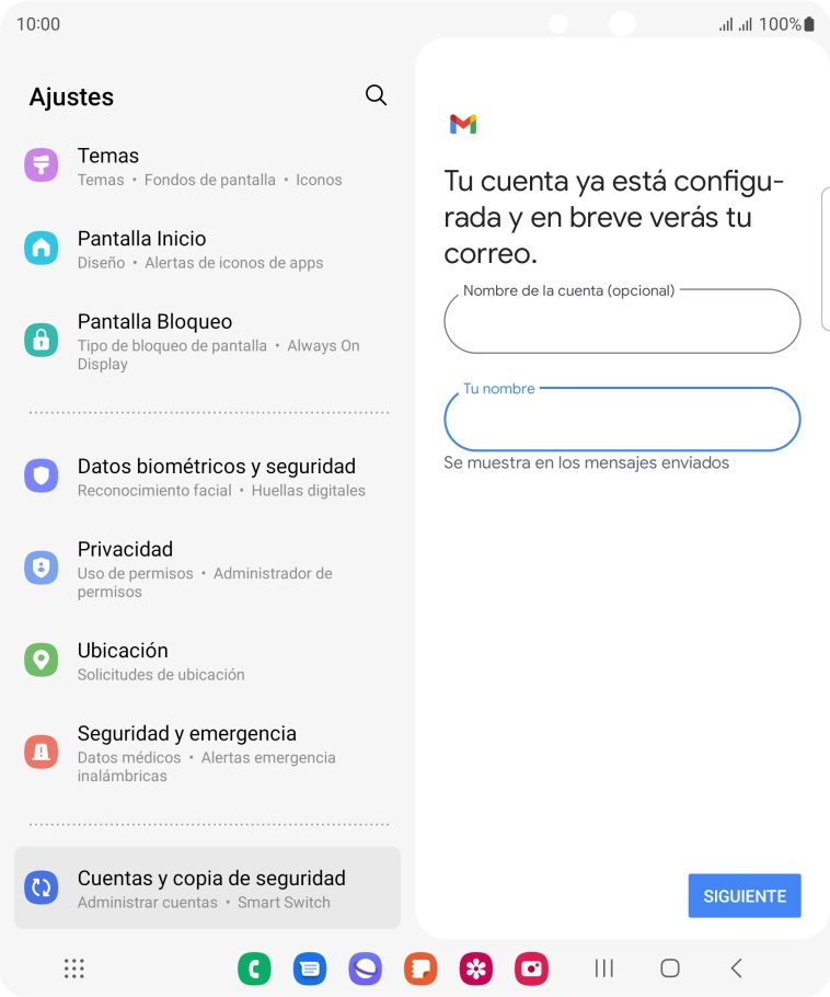 Pulsa SIGUIENTE. Pulsa SIGUIENTE.