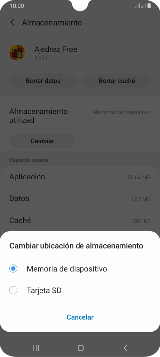 Pulsa el nombre de la tarjeta de memoria. Pulsa el nombre de la tarjeta de memoria.