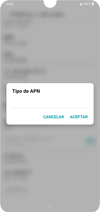 Introduce default y pulsa ACEPTAR. Introduce default y pulsa ACEPTAR.