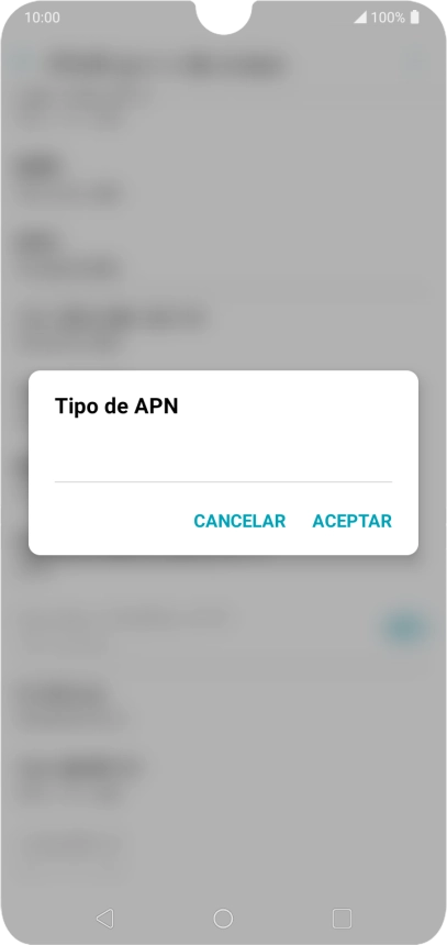 Introduce default y pulsa ACEPTAR. Introduce default y pulsa ACEPTAR.