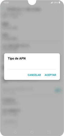 Introduce default y pulsa ACEPTAR. Introduce default y pulsa ACEPTAR.