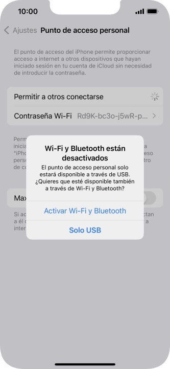 Si el wifi está desactivado, pulsa Activar Wi-Fi y Bluetooth. Si el wifi está desactivado, pulsa Activar Wi-Fi y Bluetooth.