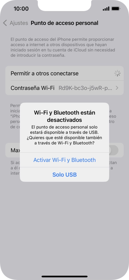 Si el wifi está desactivado, pulsa Activar Wi-Fi y Bluetooth. Si el wifi está desactivado, pulsa Activar Wi-Fi y Bluetooth.