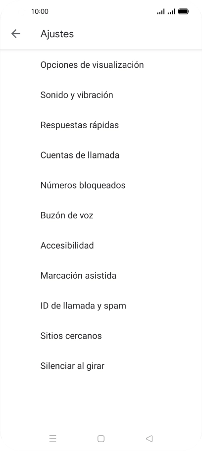 Pulsa Cuentas de llamada. Pulsa Cuentas de llamada.