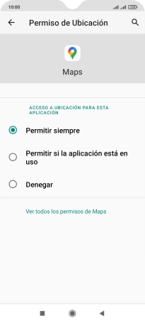 Pulsa el ajuste deseado. Pulsa el ajuste deseado.