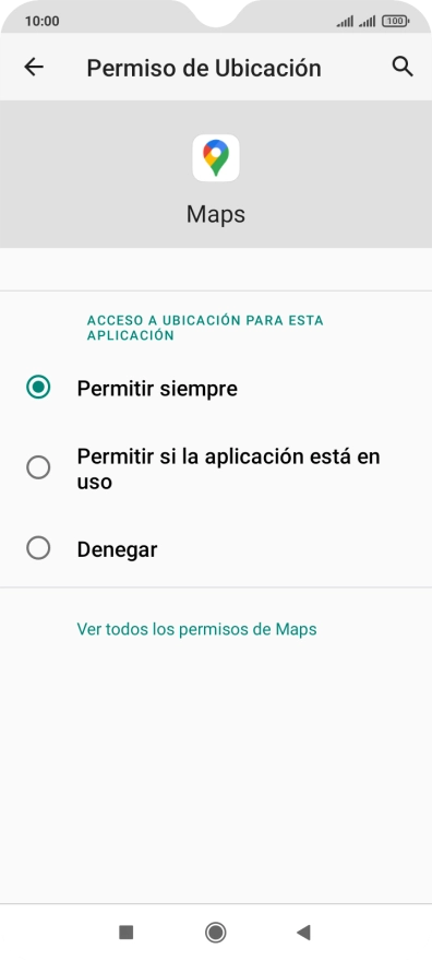 Pulsa el ajuste deseado. Pulsa el ajuste deseado.