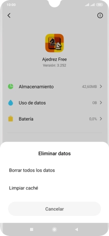 Pulsa Limpiar caché. Pulsa Limpiar caché.