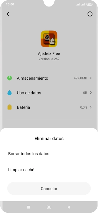 Pulsa Limpiar caché. Pulsa Limpiar caché.