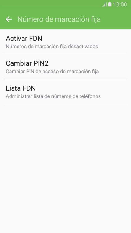 Pulsa Lista FDN.