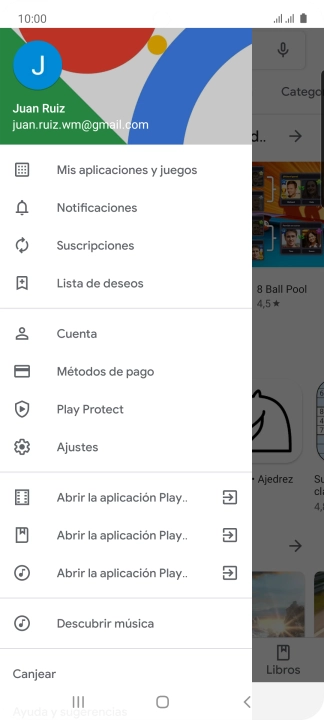 Pulsa Mis aplicaciones y juegos.