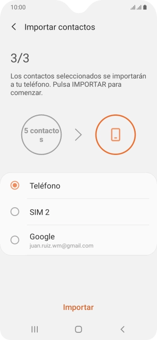 Pulsa Importar.
